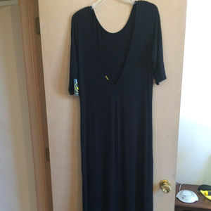 Body Glove XL Maxi Dress Coverup Black